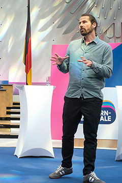 Alexander Metzler Keynote bei der Telekom Betriebsversammlung