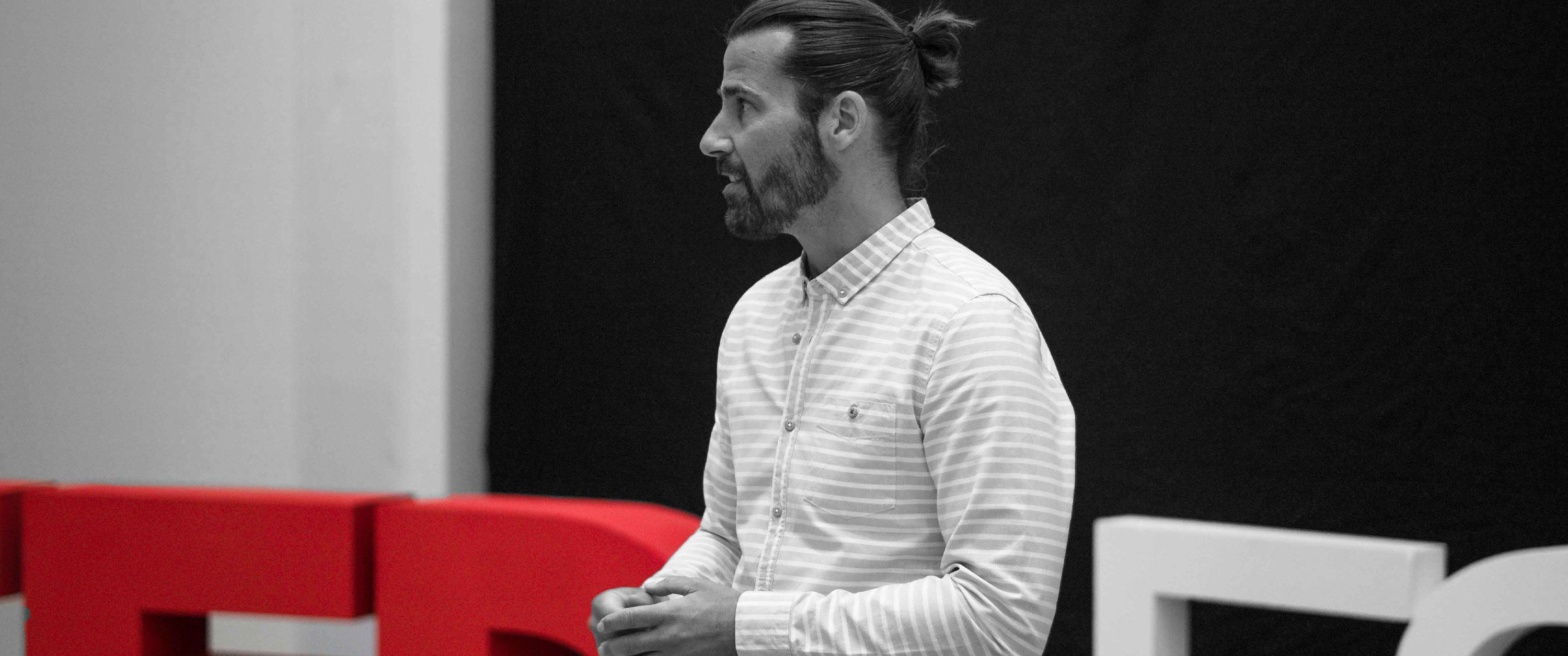 Keynote-Speaker Alexander Metzler bei TEDx