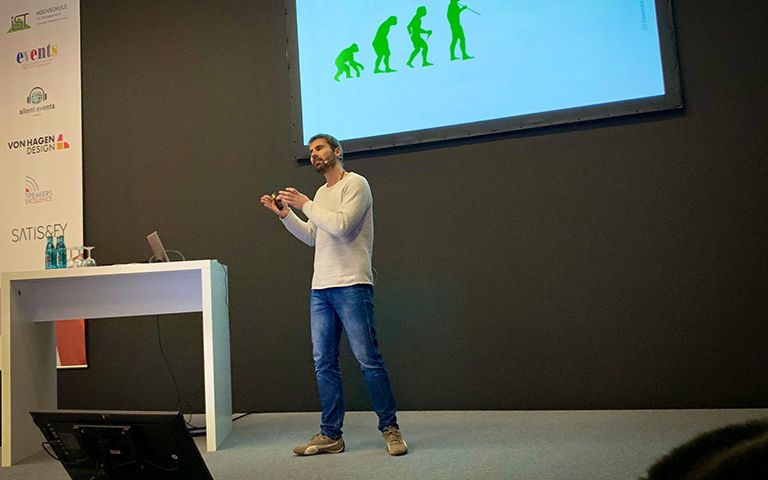 Alexander Metzler als Speaker auf der BOE 2020 in Dortmund - Silent Event